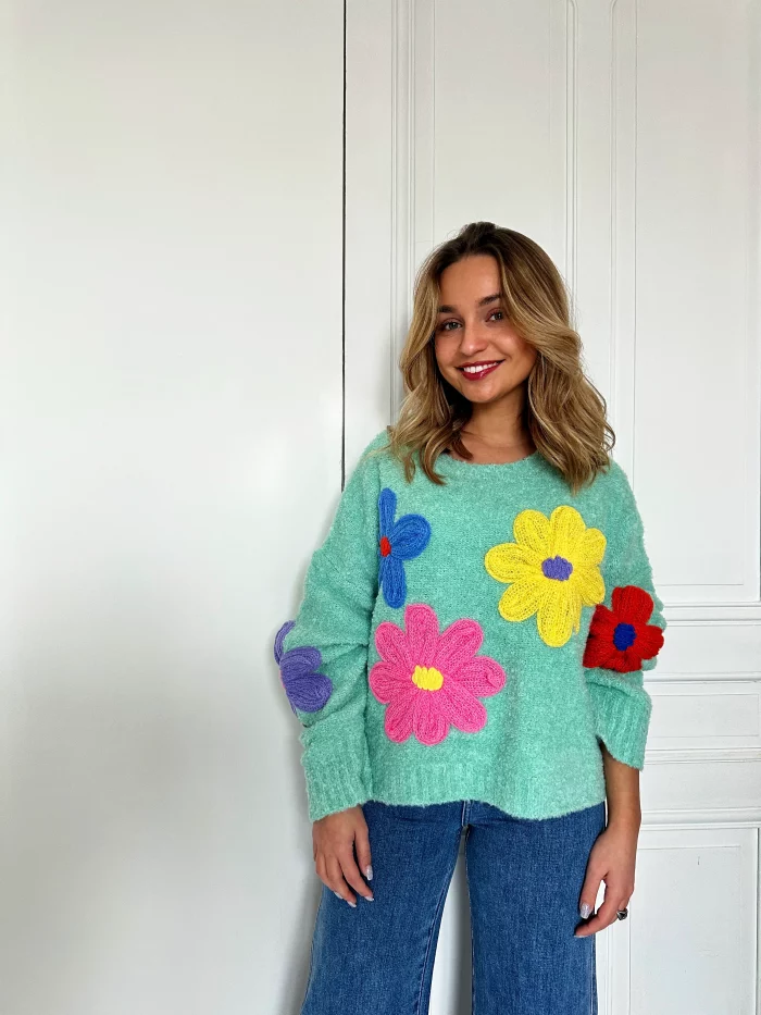 Pull Flowers power (menthe)